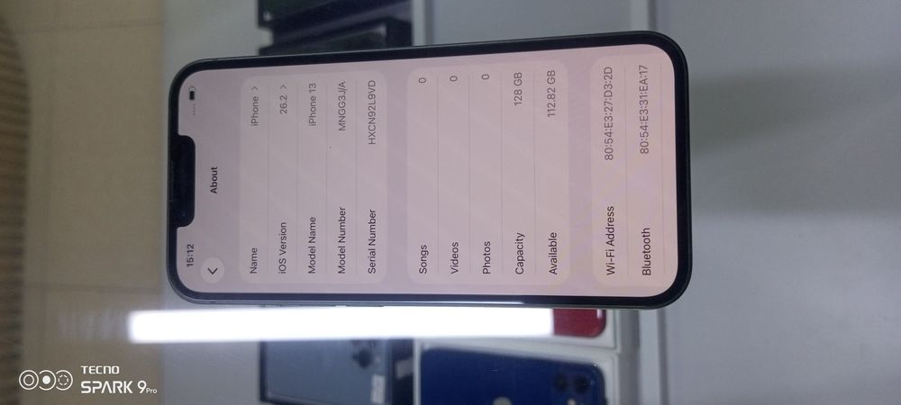 Iphon 13 128 GB Garantiya bor