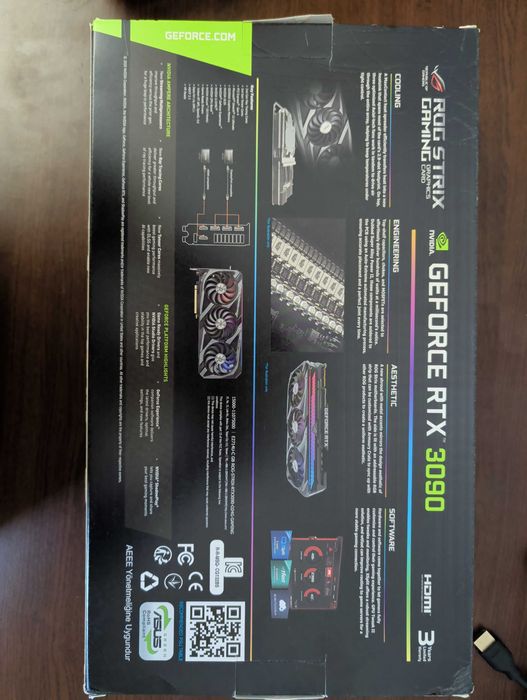 Rtx 3090 Strix impecabil + accesorii si factura