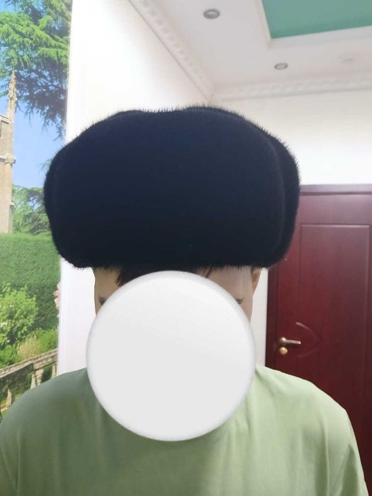 Продам норковаю шапку ушанка
