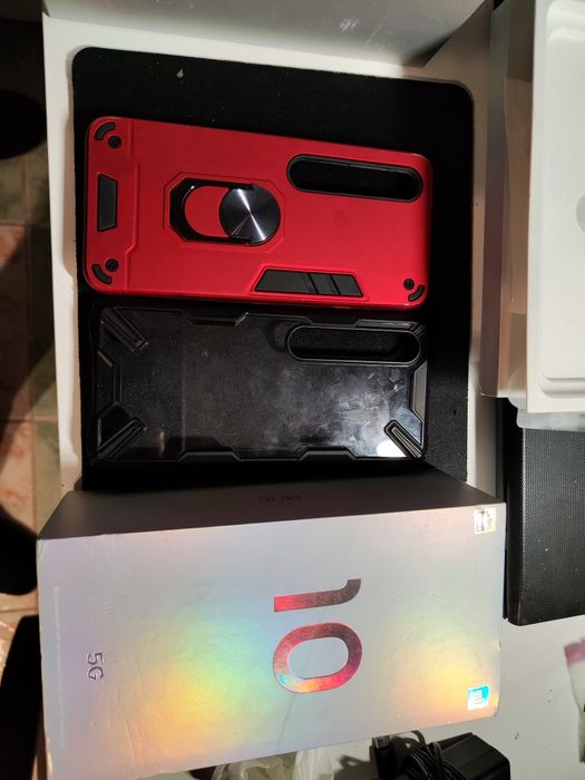 Vand cutie Xiaomi Mi 10 5g , incarcator fast charge , 2 huse