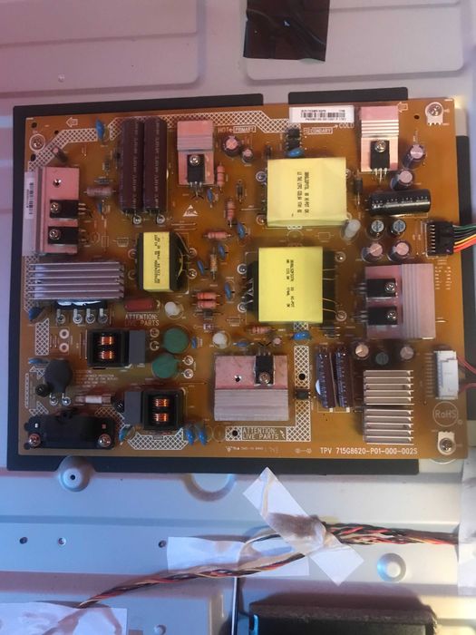 placa alimentare tv philips 43pus6162 12  715g8620-p01-000-002s