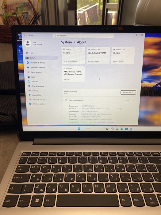 Лаптоп, Lenovo Ideapad 1