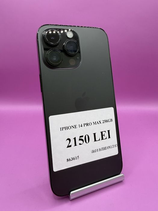 Iphone 14 PRO MAX 256GB •Matei Amanet Margeanului•8636
