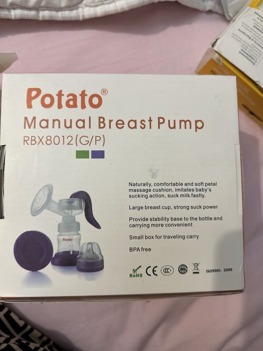 Ручной молокоотсос potato новый