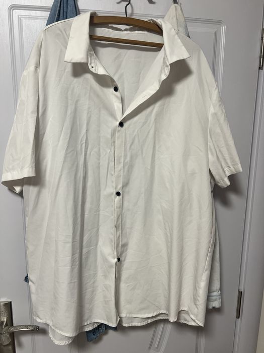 Мъжка бяла риза XXL размер Shein.