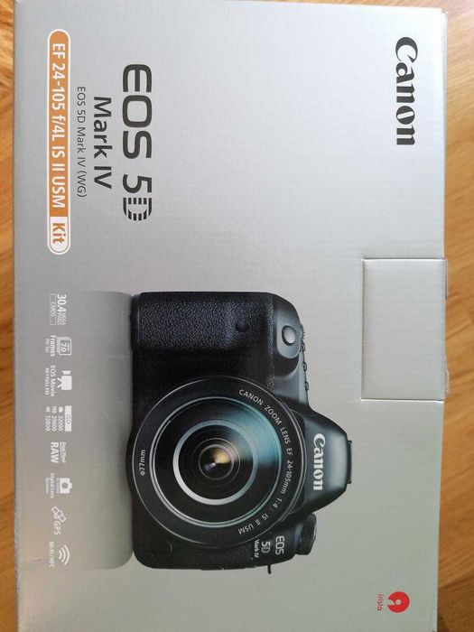 Aparat de fotografiat DSLR EOS5D Mark IV, body, 30 Mpx , CMOS full-frame, 36 x 24mm