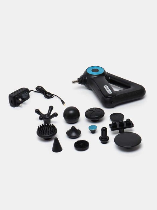 Массажер для тела Massage Gun BLD-8890, 12 насадок