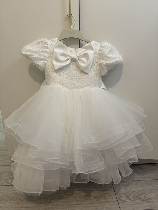 Платье белое для девочки