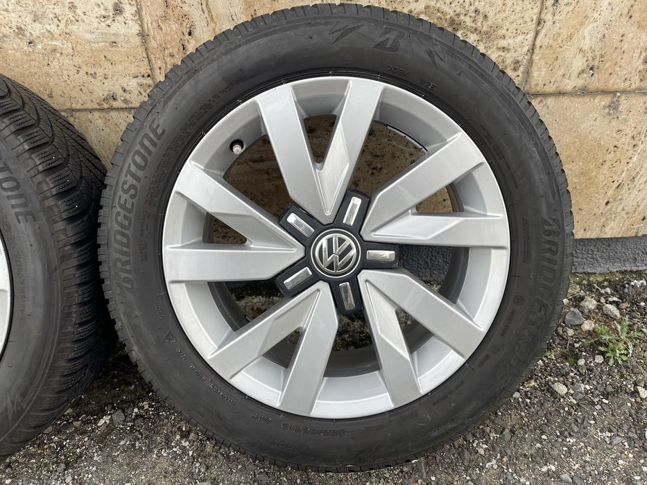 Jante Roți 16 VW Passat Caddy Golf 5 6 7 8 Anvelope iarna 205 55 R16