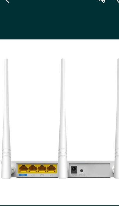 Tenda - Router wireless 3 antene.