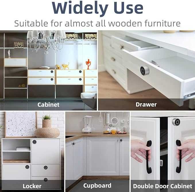 Bluetooth Биометрична ключалка за шкаф с пръстови отпечатъци eLinkSmar