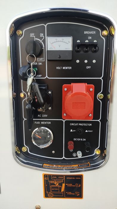 Generator 6.5KV Benzin  Puluta zavat boladi