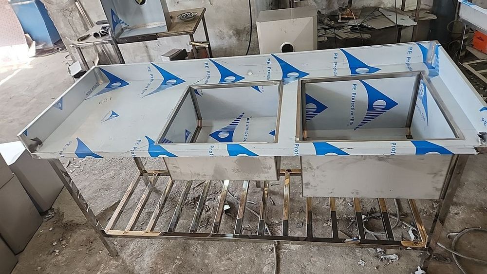 Нержавейка стол посуда мойка стилаж