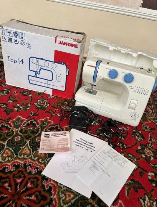Janome 3,4 martta ishlatilgan usta kormagan urinib ketmagan