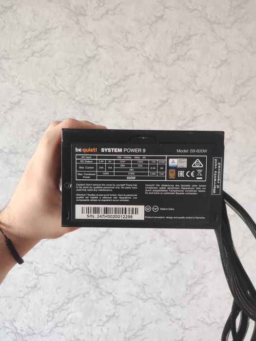 Блоки питания be quiet! SYSTEM POWER 9 700W BRONZE