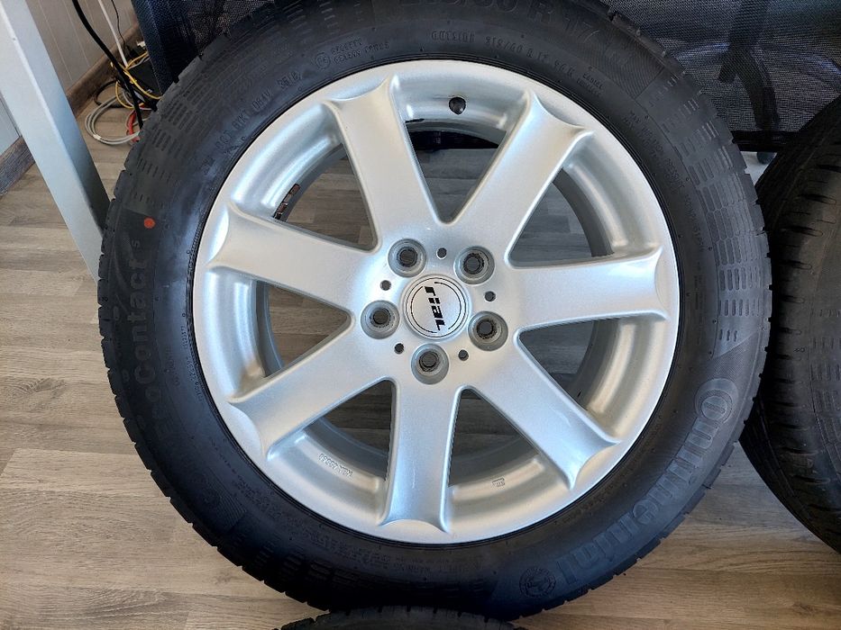 Джанти 17 цола 5х120 за БМВ Х3/BMW X3 с летни гуми 215/60/17