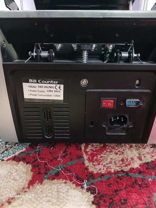 Pul sanaydigan aparad sotiladi yangi 2 3 Marta ishlatilgan