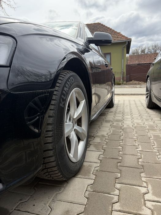 Jante concave audi b8/b9  5x112 et 37 7.5j anvelope 205 60 r16 iarna