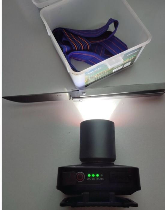 Lanterna Led Cap Reincarcabila