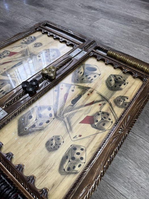 Нарды ручной работы