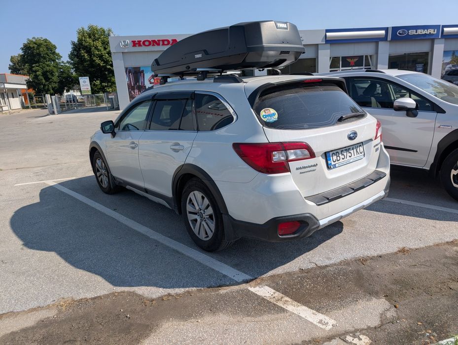 Subaru Outback Багажник за покрив (напречни греди, рейлинг, релси)