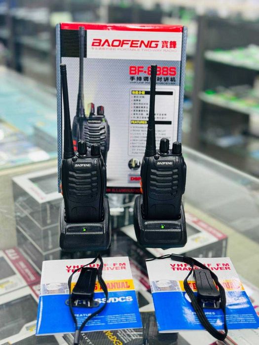 Baofeng BF-888S — Рации 12 ч работы до 8 км радиуса. Есть доставка