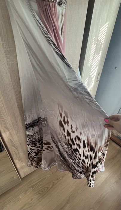 Бална рокля сатен дълга