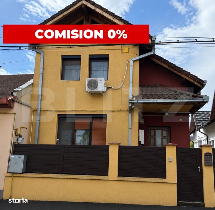 Casa complet renovata, terasa spectaculoasa, zona linistita Deva, str