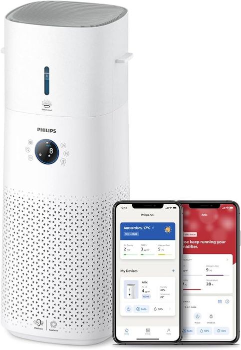 Очиститель и увлажнитель воздуха  Philips Ac3737 Global