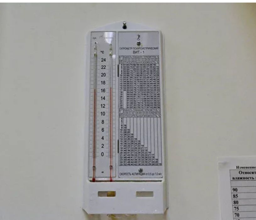 Гигрометр, психометр