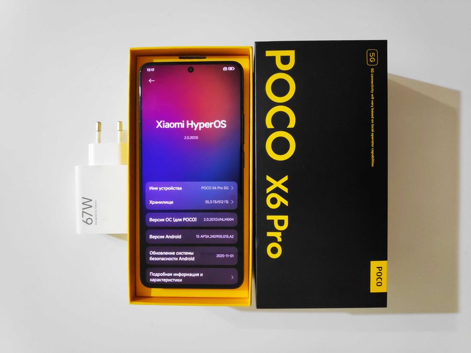 Xiaomi Poco X6 Pro 5g (12+12/512Gb) Сяоми Поко Х6 Про