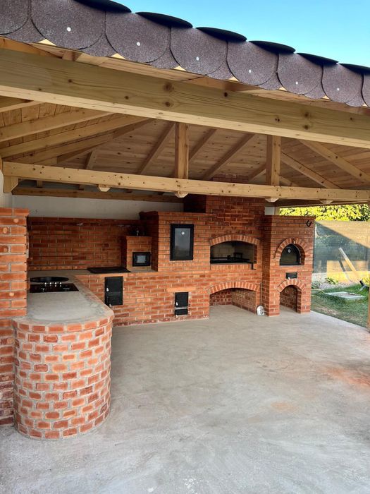 Gratare , cuptoare din caramida .