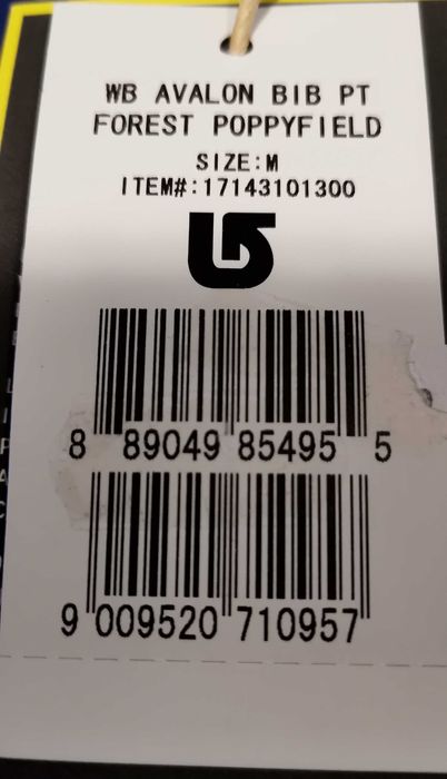 Avalon Bib pantalon DAMĂ snowboard Forest Poppyfield nou cu etichetă