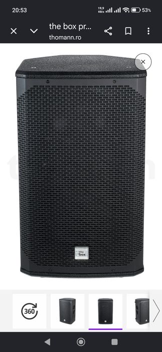 Vând 2 the box pro dsx 110
