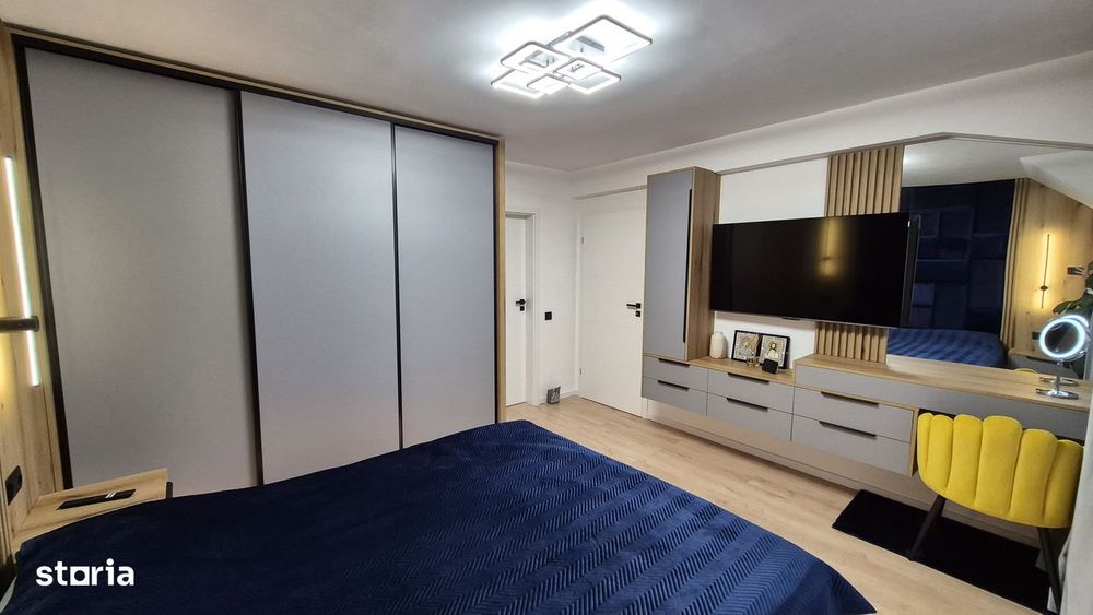 Ap.4 camere | 3 bai | 96mp | 5 locuri de parcare | lift | AC | mobilat