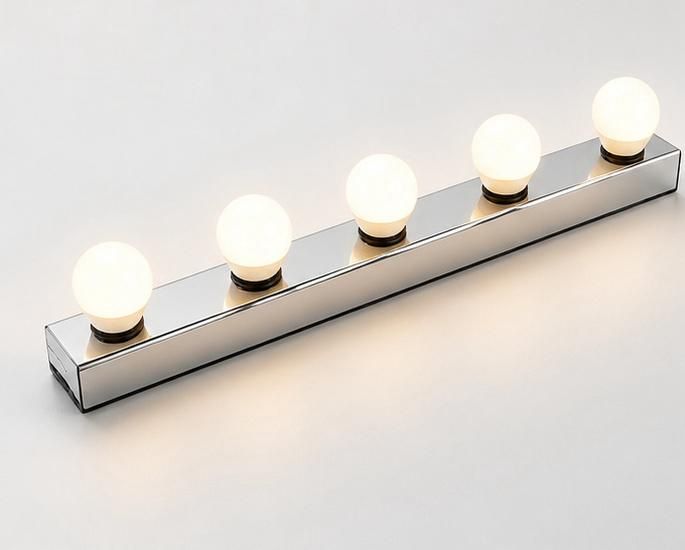 Vand lampa/aplica pentru oglinda Ikea musik din otel inoxidabil