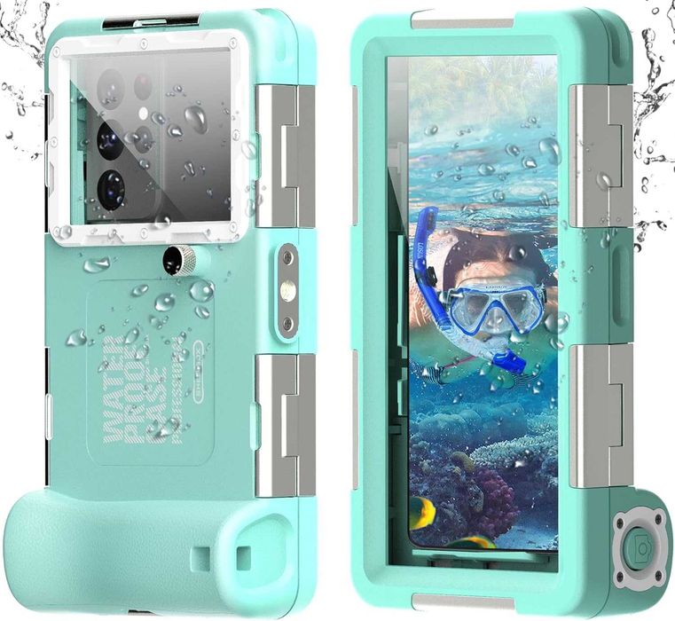 Калъф за телефон за подводно гмуркане за iPhone 16/15/14/13/12/11 Pro Max и Samsung Galaxy