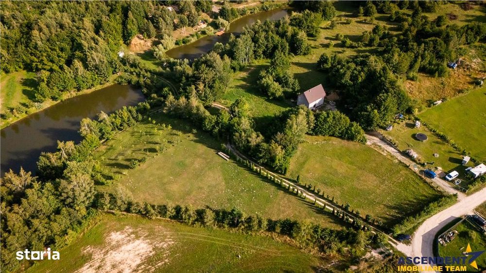 FILM! Oaza paradisiaca cu lac, vedere catre Bucegi, Glajerie Rasnov, p
