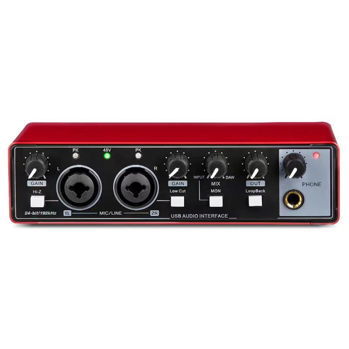 Смесител, USB аудио интерфейс RP-MD22 G2, 24 bit/192kHz, Plug and Play