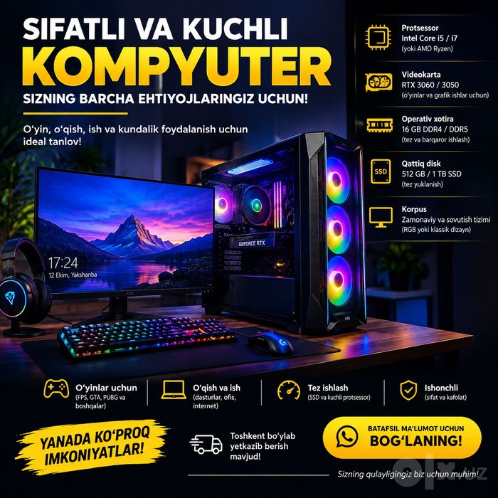 Kompyuter ish stoli uchun