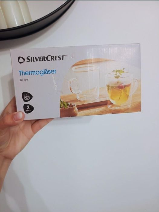 Pahare termorezistente și cană nouă