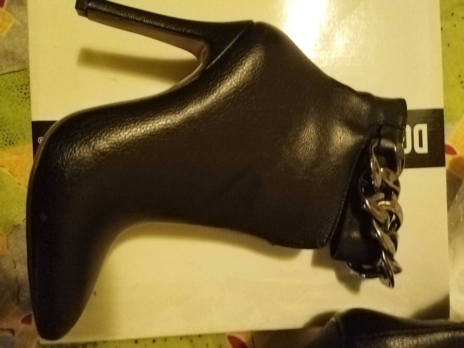 Botine noi, elegante ,negre nr 37