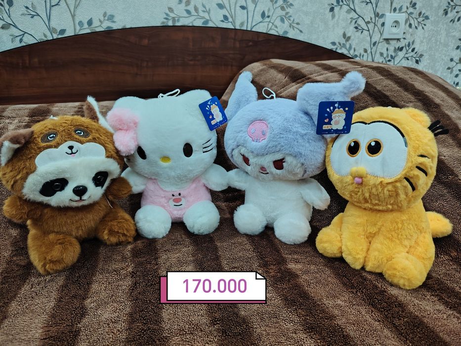 Срочно продаю новый китайский мягкий игрушки