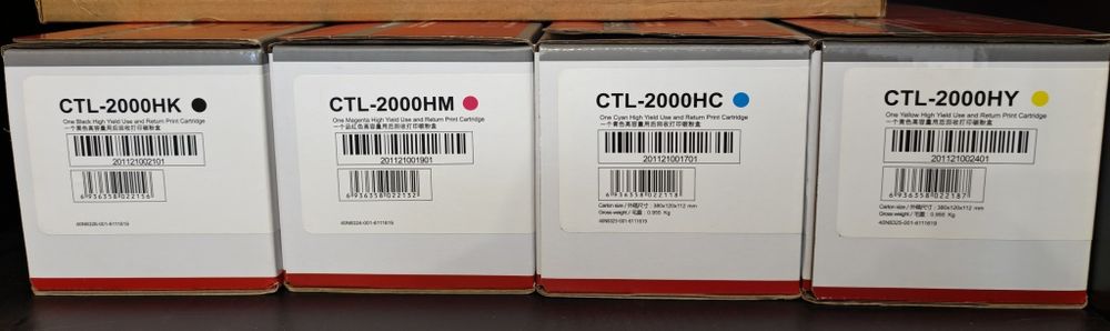 Cartușe color originale Pantum CTL 2000