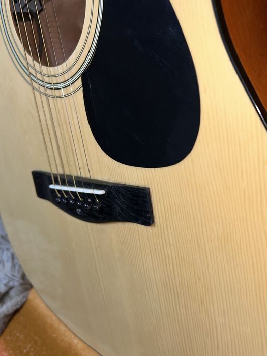 Yamaha f310 со звукоснимателем