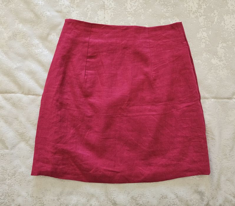 Fusta Mango din in roz 34/XS