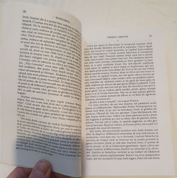 Carte Mircea Eliade Memorii