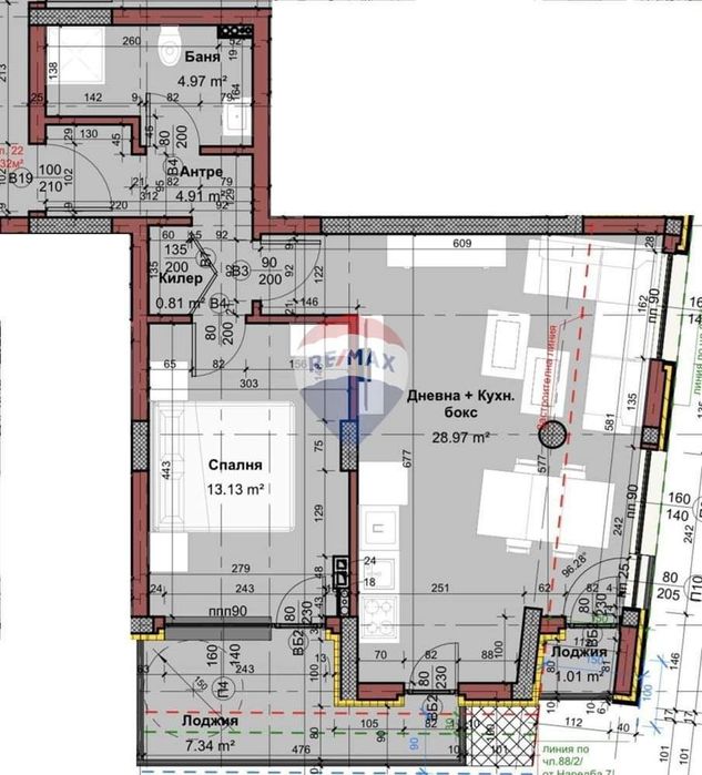 Продава се Двустаен апартамент в Варна, Изгрев - 68 кв.м за 1391 €/кв.м - Снимка #2