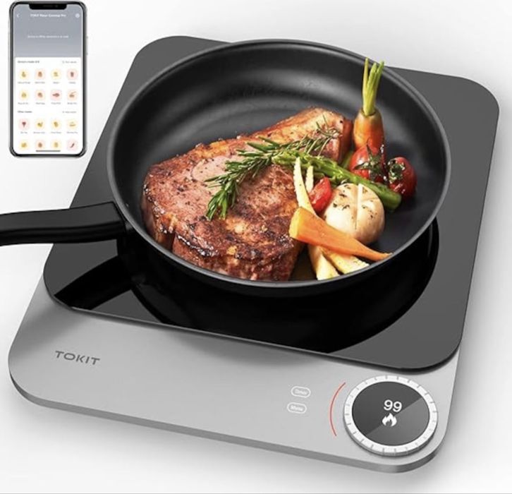 SMART Индукционен котлон TOKIT, 2100 W, 20 мм,