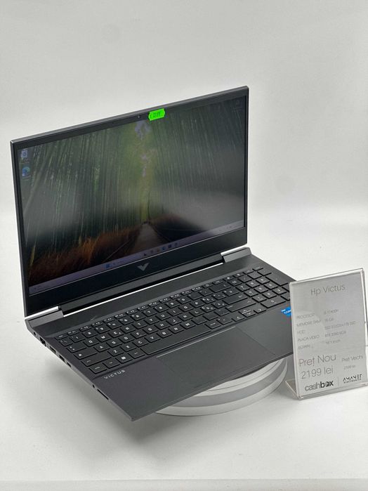 Laptop HP Victus I5 11400H 16GB RAM SSD512GB+SSD1TBSSD RTX 3060 6GB Garantie 24 Luni CashBox
